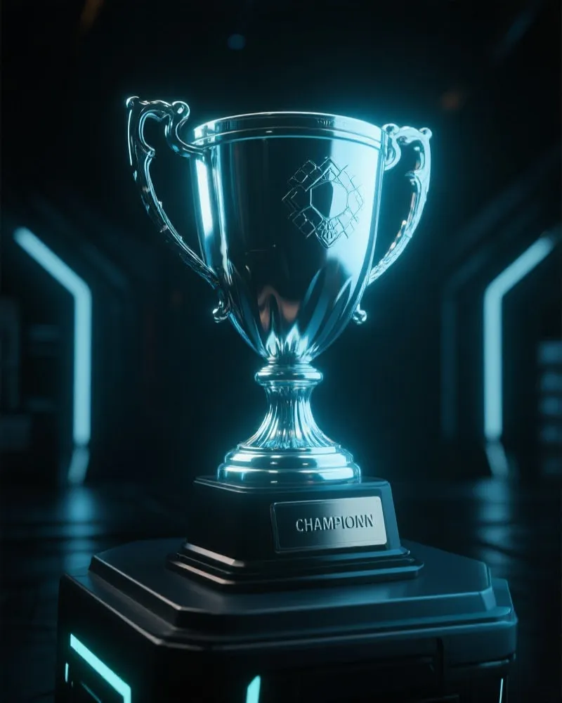 S15全球总决赛奖杯